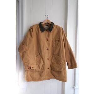 L.L. Bean Duck Cotton Canvas Removable Flannel Chore XXL Barn Field Cabincore